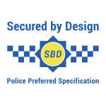 Secured By Design Logo - Louvred Doors Birkenhead