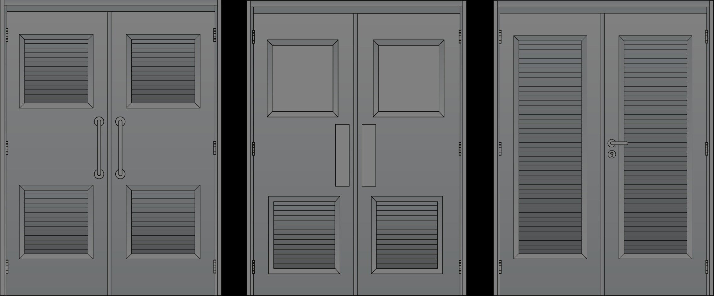 Louvred Doors Birkenhead Examples
