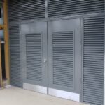 Steel Louvred Doors Birkenhead